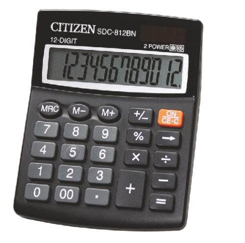 Kalkulators CITIZEN SDC-812 BN