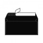 Aploksne C65 FASHION120g/m2 ar silikona lenti N99, Black