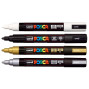 Marķieri ūdens bāzes UNI Posca PC-5M 4 krāsas, Mono LV
