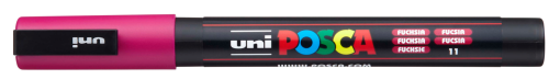 Marķieris ūdens bāzes UNI Posca PC-3M fuksija (11)