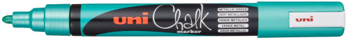Marķieris-krīts UNI Chalk PWE-5M metalizēti zaļš