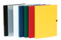 Mape ar spiedpogu MULTI-S, PP A4 2cm, dzeltena