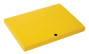 Mape ar spiedpogu MULTI-S, PP A4 2cm, dzeltena