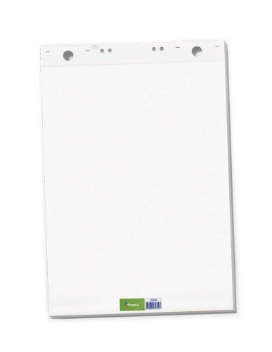 Sanāksmju bloks FORPUS 65*100cm 50lp balts