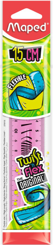 Lineāls MAPED Twist'n Flex 15cm elastīgs
