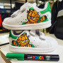 Marķieris ūdens bāzes UNI Posca PC-5M zaļš (6)