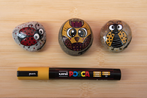 Marķieris ūdens bāzes UNI Posca PC-5M ohra (19)