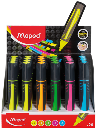 Teksta marķieri MAPED MAX displejā 24gab.