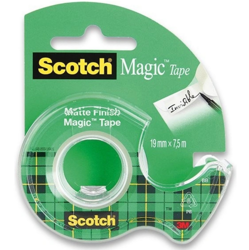 Skotch 3M 810 MAGIC 19mm*7.5m ar turētāju