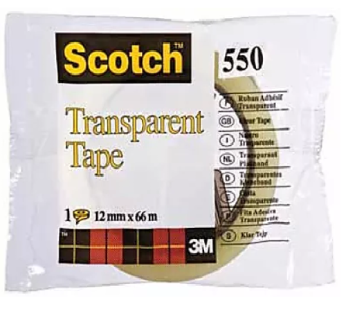 Skotch 3M 550 12mm*66m PP maisiņā