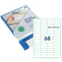 Uzlīmes RILLPRINT A4 48.5*16.9mm baltas 100lp 89101