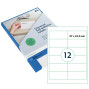 Uzlīmes RILLPRINT A4 97*42.3mm baltas 100lp 89115