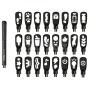 Marķieris MAPED Graph'Mania 0.4mm, 10 krāsas  A