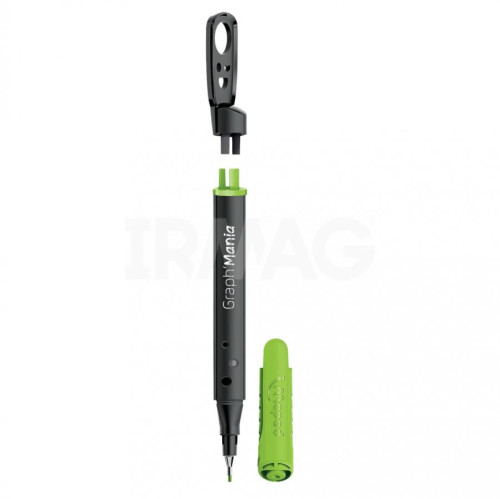 Marķieris MAPED Graph'Mania 0.4mm, 10 krāsas  A