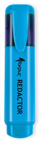 Marķieris teksta FORPUS "Redactor" zils