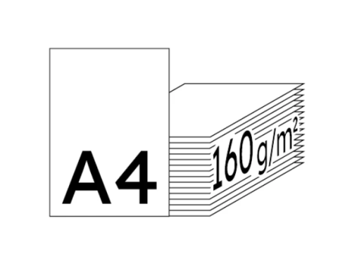 Papīrs MULTI COPY 160g 50lp A4