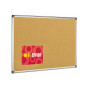 Tāfele korķa  Bi-office Maya ar līmvielas pārklājumu 60*90cm aluminija rāmis