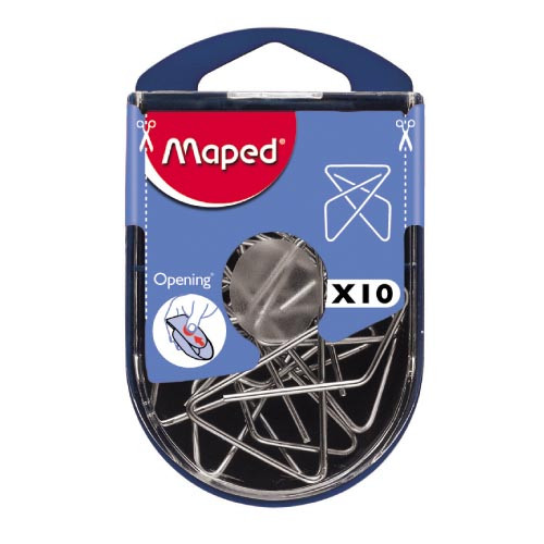 Saspraudes-taurenīši MAPED 30x40mm 10gab.