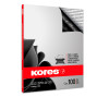 Kopējamais papīrs KORES 1200 A4 100lp. melns