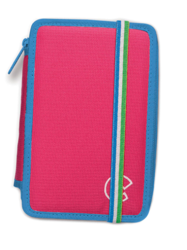 Penālis CARIOCA 2-daļīgs ar piederumiem Fluo, rozā