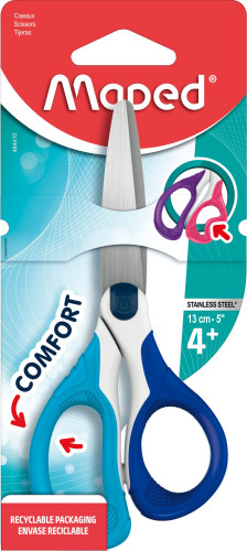 Šķēres MAPED Sensoft 13cm Asymmetric blisterī