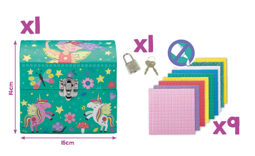 MAPED Creativ mozaikas uzlīmju komplekts "Lāde" 5+