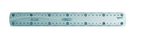 Lineāls ar turētāju MAPED Flex 30cm, nelūstošs