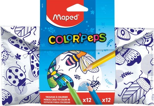 Penālis MAPED "Color'Peps" ar 24 piederumiem