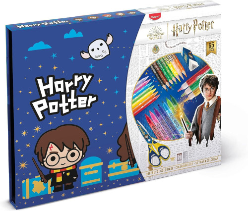 Komplekts MAPED "Harry Potter" 65 priekšmeti + uzlīmes