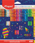 Zīmuļkrāsas MAPED "Pixel Party" 24 krāsas