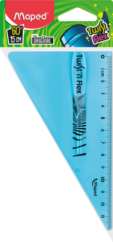 Trīsstūris MAPED Twist'n Flex  60/150mm mīksts