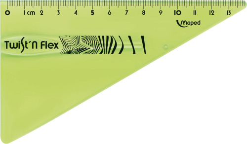 Trīsstūris MAPED Twist'n Flex  60/150mm mīksts