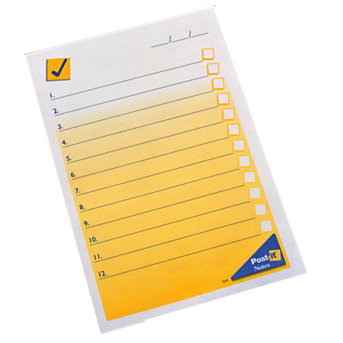 Plānotāja piezīmes Post-it 3M 102*149mm