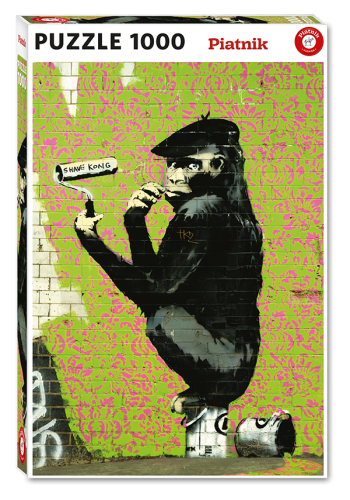 Puzzle PIATNIK 1000 daļas "Roller Chimp"