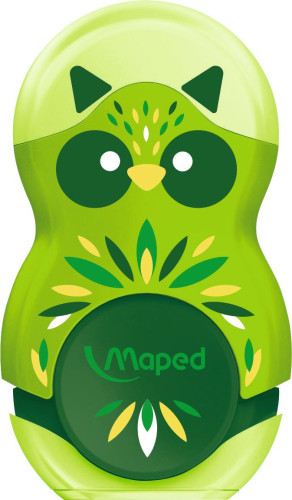 Zīmuļu asināmais 2d + dzēšgumija MAPED Mini Cute Loopy A