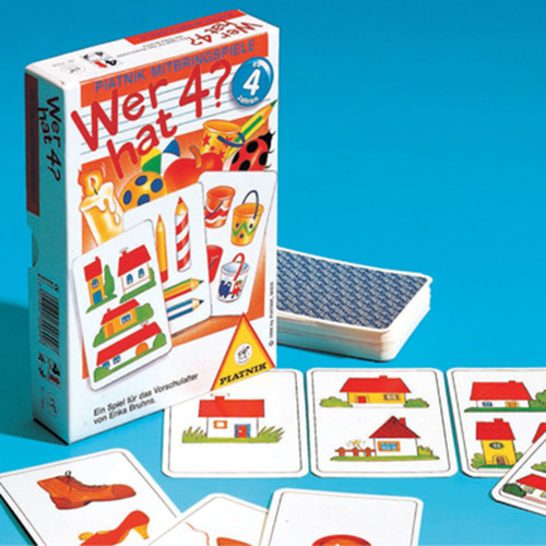 Spēle bērnu PIATNIK "Wer hat 4?"