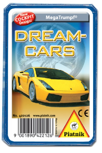 Kārtis bērnu PIATNIK  "Dreams-cars" 422126