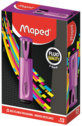 Teksta marķieris MAPED Fluo violets