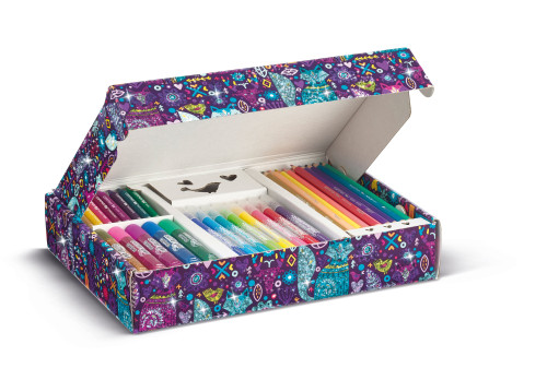 Komplekts izkrāsošanai MAPED Color'Peps 'Glittering'