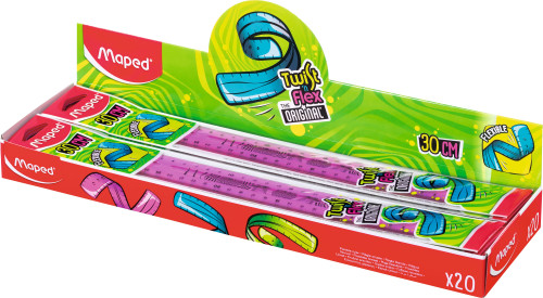 Lineāls MAPED Twist'n Flex 30cm elastīgs