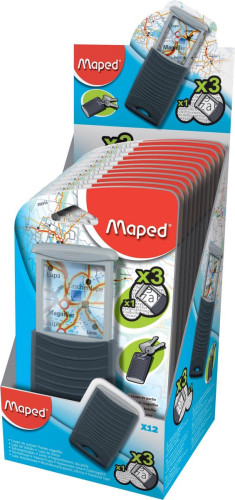 Palielināmais stikls kabatas MAPED 3X A