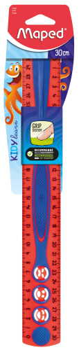 Lineāls MAPED Kidy'Grip abpusējs 30cm
