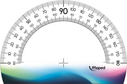 Lineālu komplekts MAPED "Nightfall" Maxi 4 priekšmeti