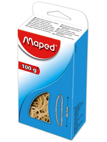 Naudas gumijas MAPED 80*1,5mm 100g (351106)