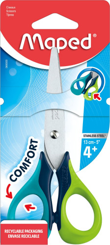 Šķēres MAPED Sensoft 13cm blisterī
