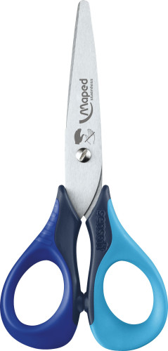 Šķēres MAPED Sensoft 13cm kreiļu blisterī