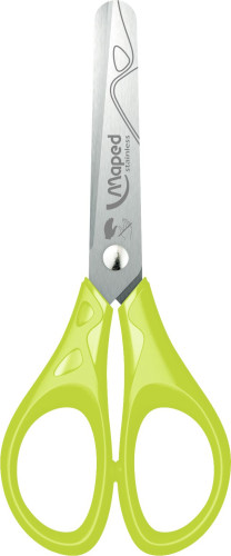 Šķēres MAPED Essentials 13cm kreiļu, kartona blisterī