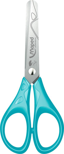 Šķēres MAPED Essentials 13cm kreiļu, kartona blisterī