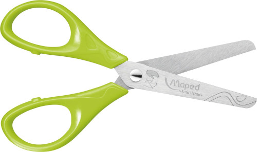 Šķēres MAPED Essentials 13cm kreiļu, kartona blisterī