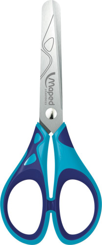 Šķēres MAPED Essentials Pulse Soft 13cm, kartona displejā